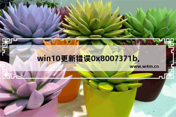 win10更新错误0x8007371b,windows10更新遇到错误0x8007045d