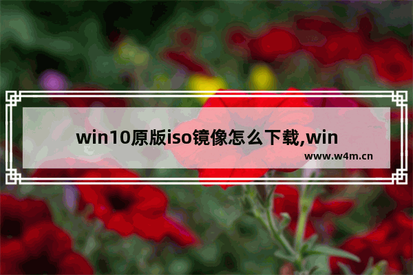 win10原版iso镜像怎么下载,windows10原版iso镜像下载