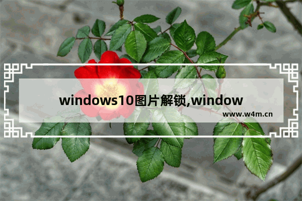 windows10图片解锁,windows 图片解锁