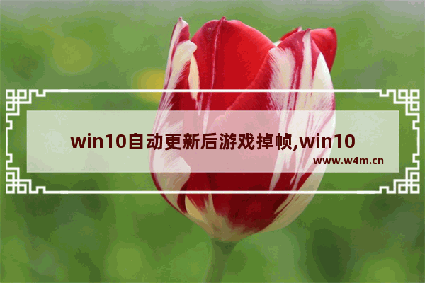 win10自动更新后游戏掉帧,win10更新后掉帧严重