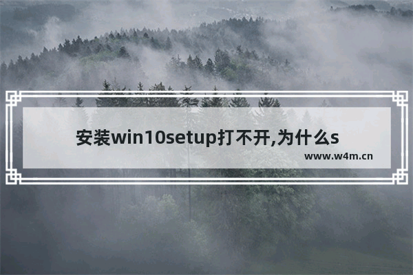 安装win10setup打不开,为什么setup.exe打不开