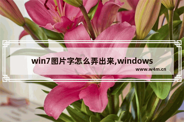 win7图片字怎么弄出来,windows提取图片文字