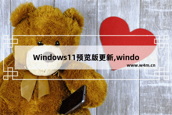 Windows11预览版更新,windows10最新预览版