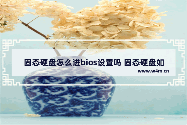 固态硬盘怎么进bios设置吗 固态硬盘如何进入BIOS设置