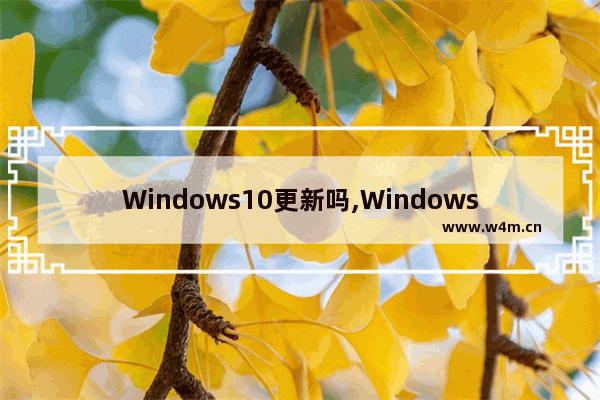 Windows10更新吗,Windows10大更新