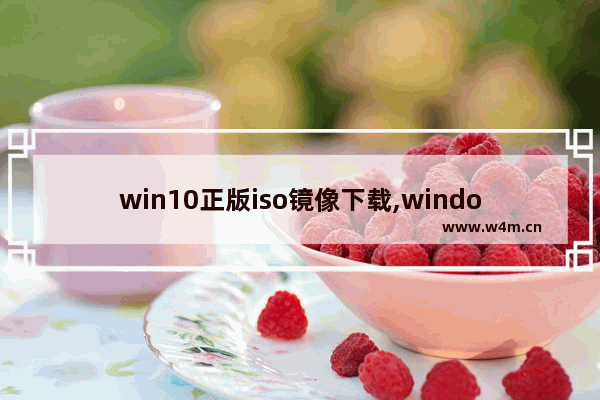 win10正版iso镜像下载,windows10正式版官方原版镜像iso下载地址