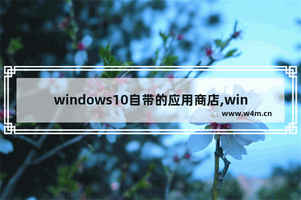 windows10自带的应用商店,windows商店下载的软件桌面显示