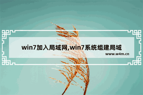 win7加入局域网,win7系统组建局域网