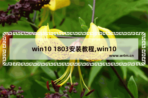 win10 1803安装教程,win10系统原版1803专业版