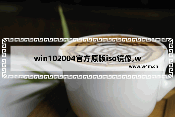 win102004官方原版iso镜像,win10 1804版本