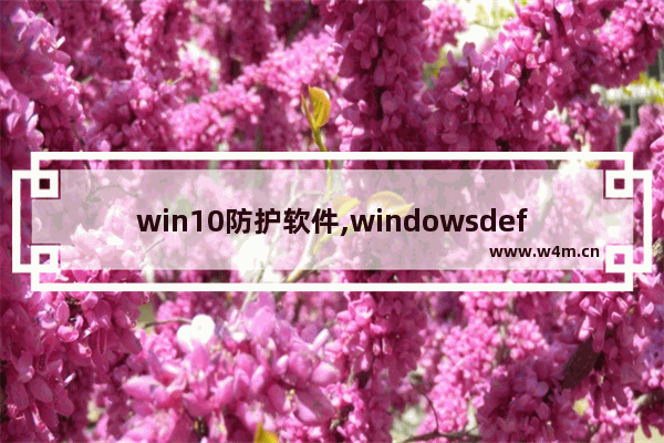 win10防护软件,windowsdefender防病毒已阻止此应用以保护你的设备