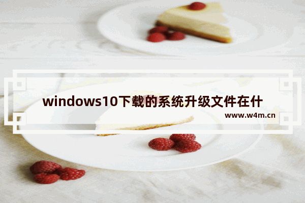 windows10下载的系统升级文件在什么位置,怎么从网上下载win10系统