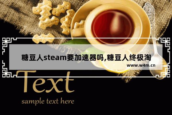 糖豆人steam要加速器吗,糖豆人终极淘汰赛用什么加速器