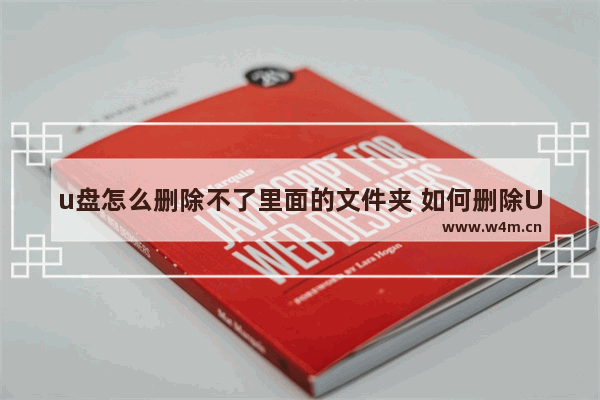 u盘怎么删除不了里面的文件夹 如何删除U盘里的文件夹