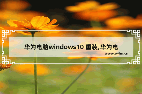 华为电脑windows10 重装,华为电脑如何一键重装系统