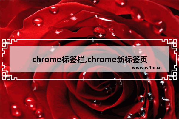 chrome标签栏,chrome新标签页快捷方式