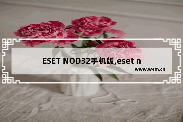 ESET NOD32手机版,eset nod32和Internet security