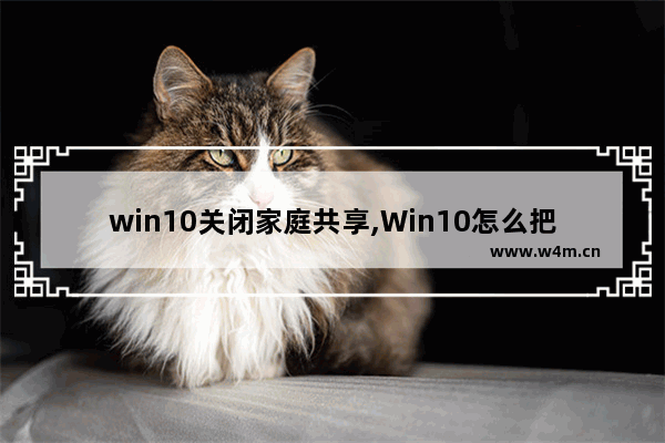 win10关闭家庭共享,Win10怎么把公共网络改家庭网络