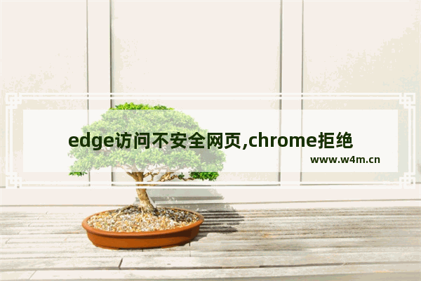 edge访问不安全网页,chrome拒绝访问