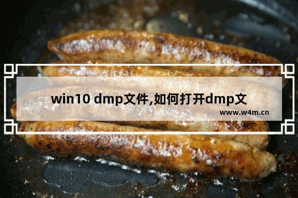 win10 dmp文件,如何打开dmp文件 win10_1