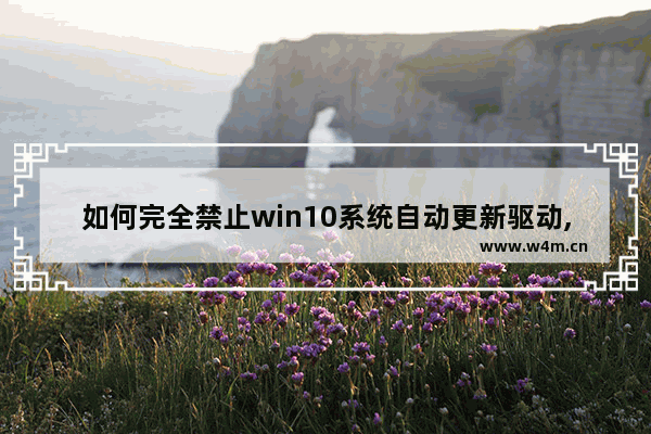 如何完全禁止win10系统自动更新驱动,win10 禁用驱动更新