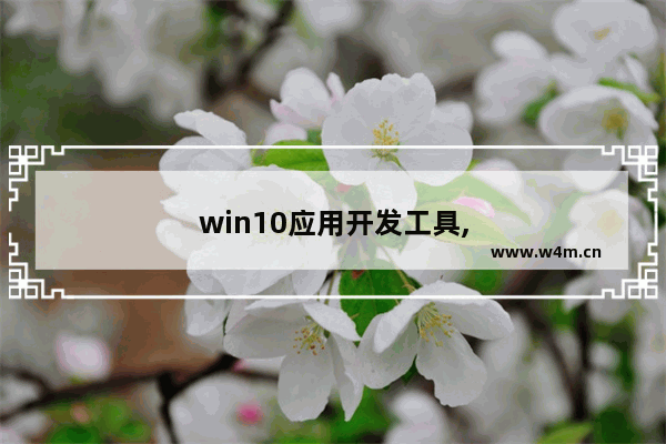 win10应用开发工具,