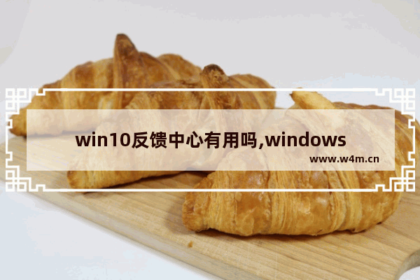 win10反馈中心有用吗,windows 反馈中心