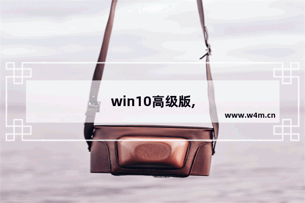 win10高级版,