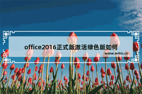 office2016正式版激活绿色版如何安装,office2016激活安装教程