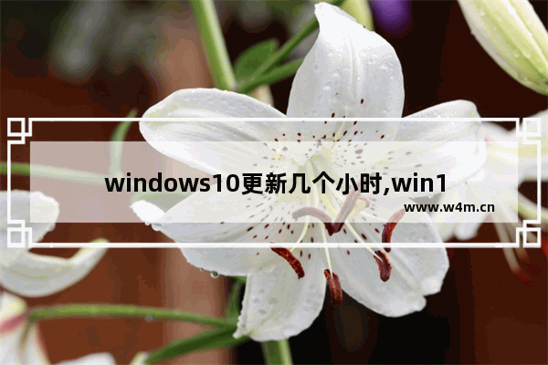 windows10更新几个小时,win10更新几小时