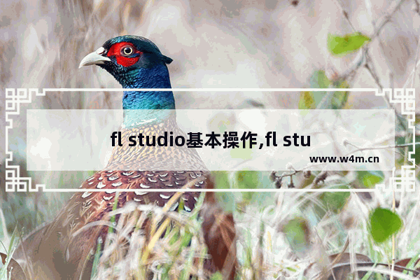 fl studio基本操作,fl studio使用技巧