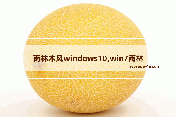 雨林木风windows10,win7雨林木风下载