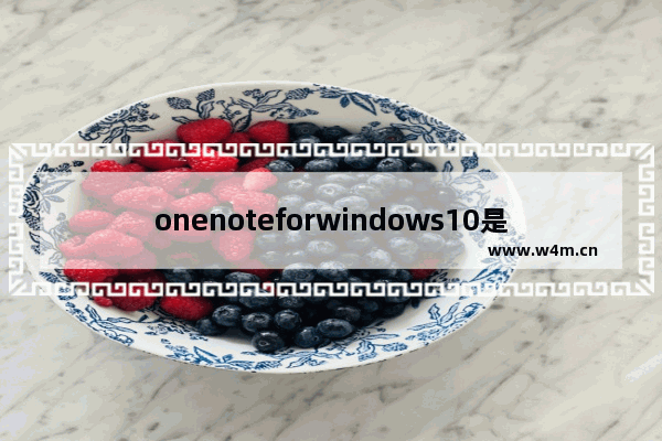 onenoteforwindows10是什么软件,onenote 微软