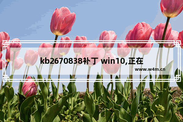 kb2670838补丁 win10,正在安装windows更新程序kb2919355