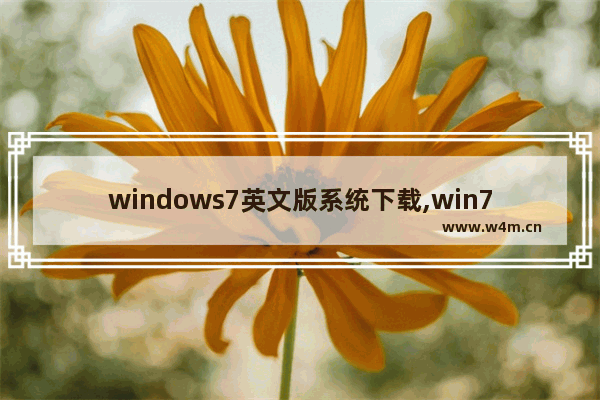 windows7英文版系统下载,win7旗舰版系统下载