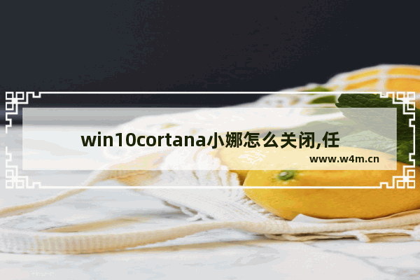 win10cortana小娜怎么关闭,任务管理器中cortana小娜是啥