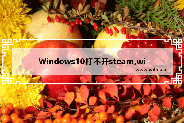 Windows10打不开steam,win10系统steam无法打开