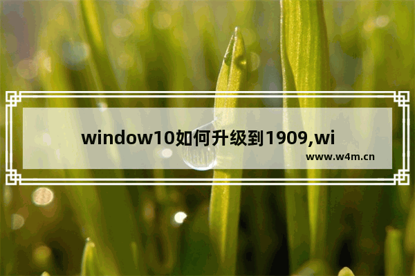 window10如何升级到1909,windows10专业版1909怎么样