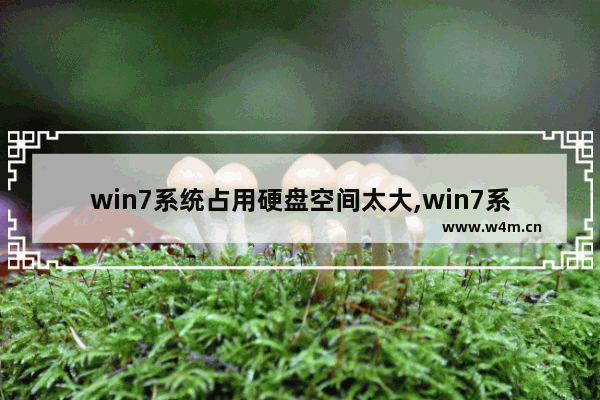 win7系统占用硬盘空间太大,win7系统盘占用很大怎么办