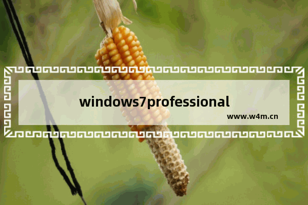 windows7professional是什么版本,win7professional with是什么版本