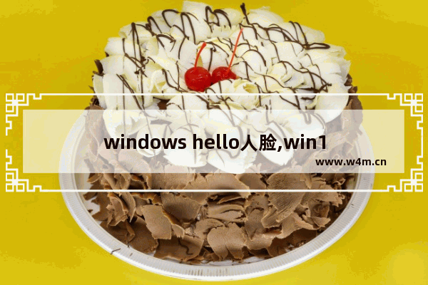 windows hello人脸,win10更新后windows hello无法使用