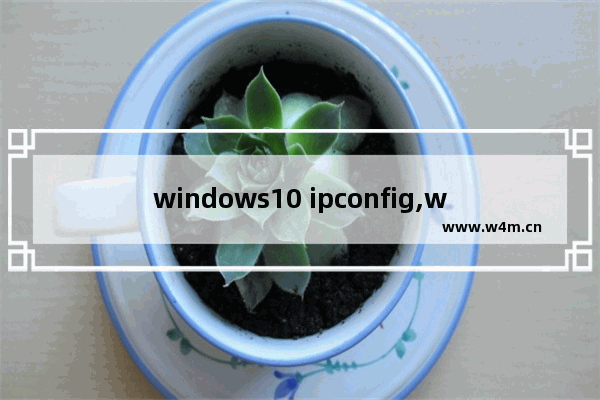 windows10 ipconfig,windows ipconfig命令