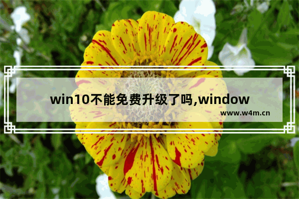 win10不能免费升级了吗,windows10用不用升级