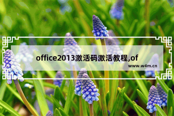 office2013激活码激活教程,office2014激活码