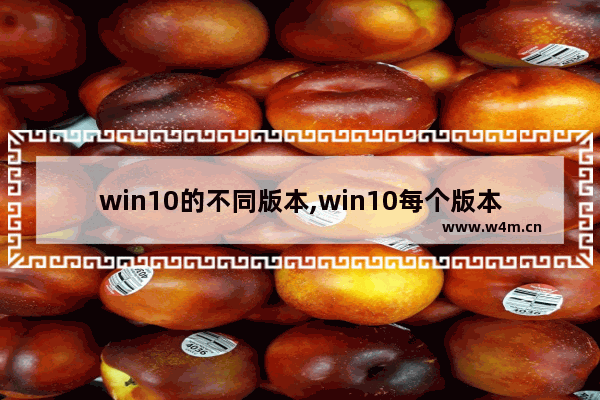 win10的不同版本,win10每个版本的区别