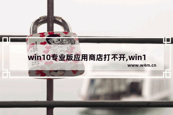 win10专业版应用商店打不开,win10商店我的软件库