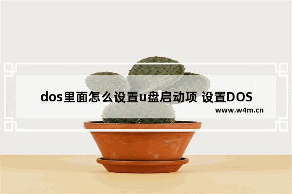 dos里面怎么设置u盘启动项 设置DOS U盘启动项步骤