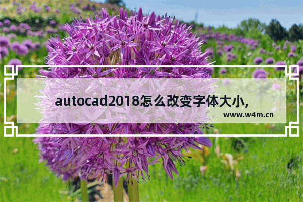 autocad2018怎么改变字体大小,autocad2019怎么修改文字大小_1