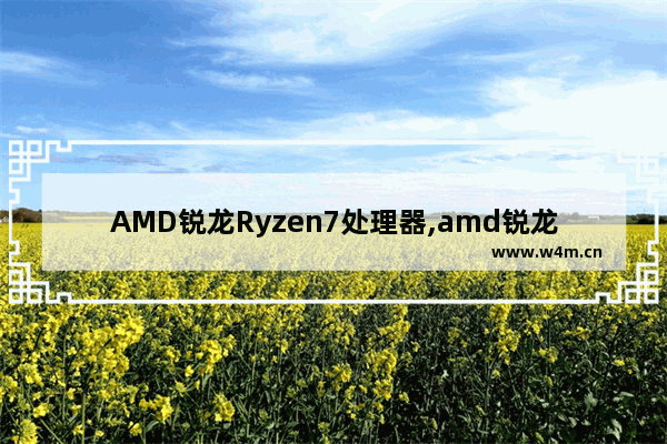 AMD锐龙Ryzen7处理器,amd锐龙ryzen5