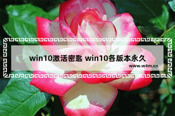 win10激活密匙 win10各版本永久激活,win10密匙激活码